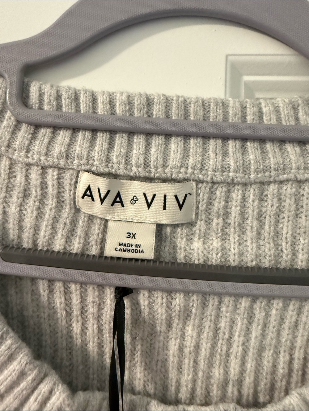 Ava & Viv Ribbed Sweater - Picture 2 of 4
